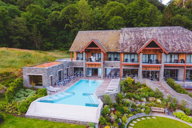 <p>Take a dip in Lodore Falls’ hydrotherapy pool after a spa treatment or two  </p>