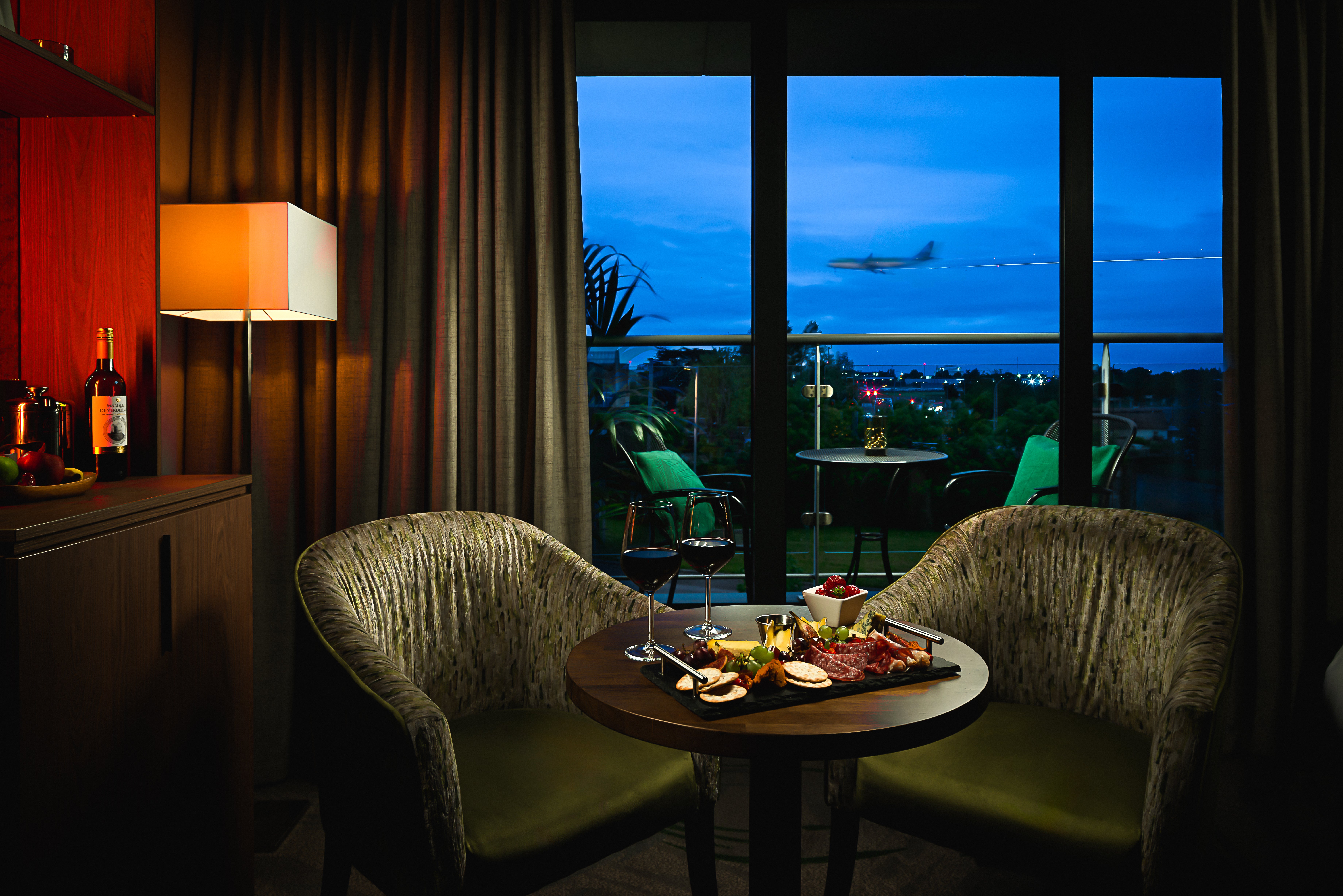 Carlton Dublin Airport had a great view of the runway