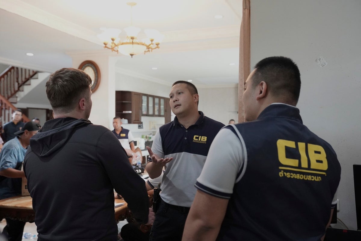 Six British men arrested in Thailand over $1.2m investment scam