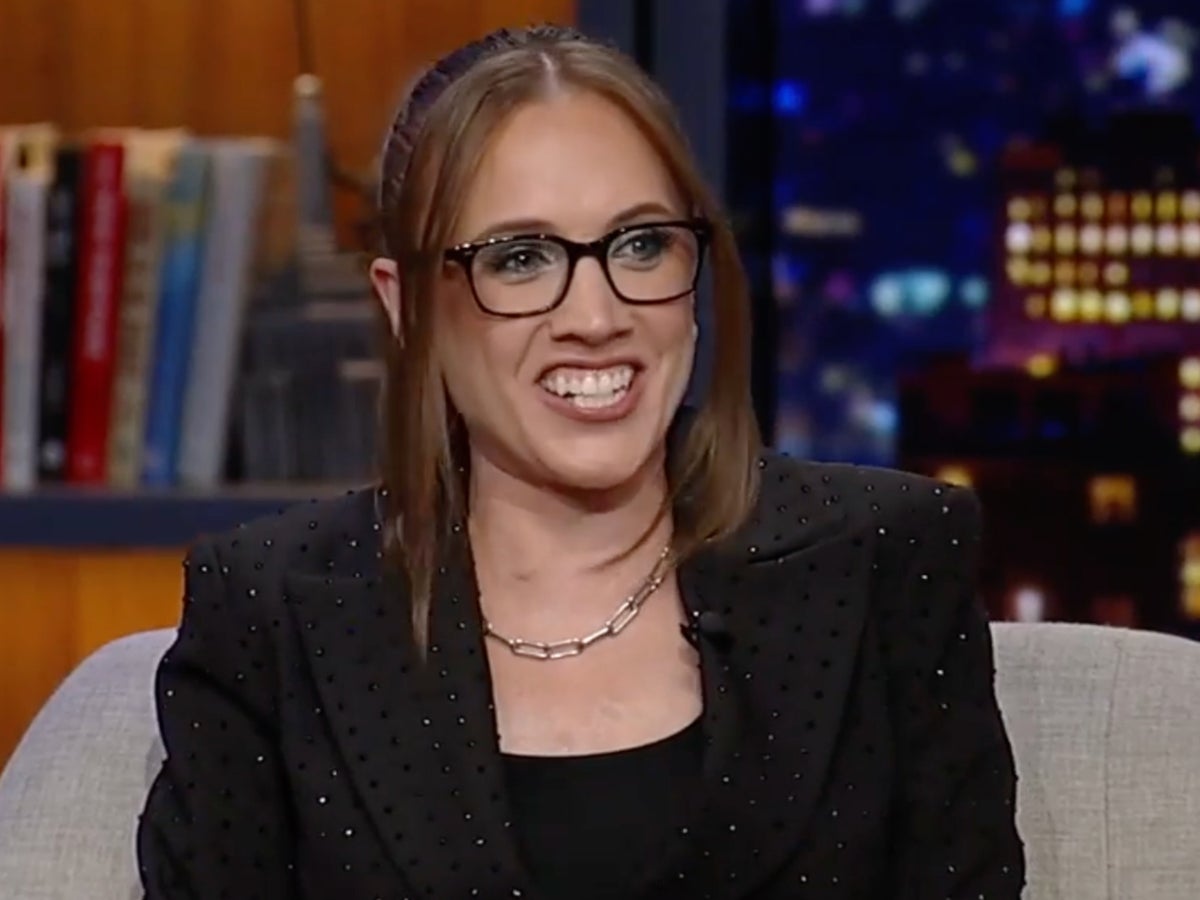 Kat Timpf shares major health update as she makes triumphant Gutfeld! return | The Independent