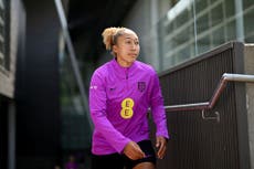 Lauren James ‘feeling good’ after injury and ready for ‘pressure’ of Euro 2025