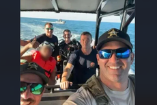 Missing teen rescued a mile off the Florida coast clinging to his body board