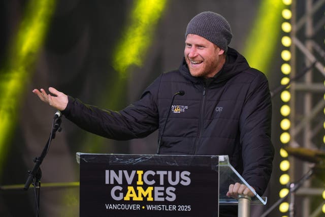 The Duke of Sussex founded the Invictus Games in 2014 (Aaron Chown/PA)