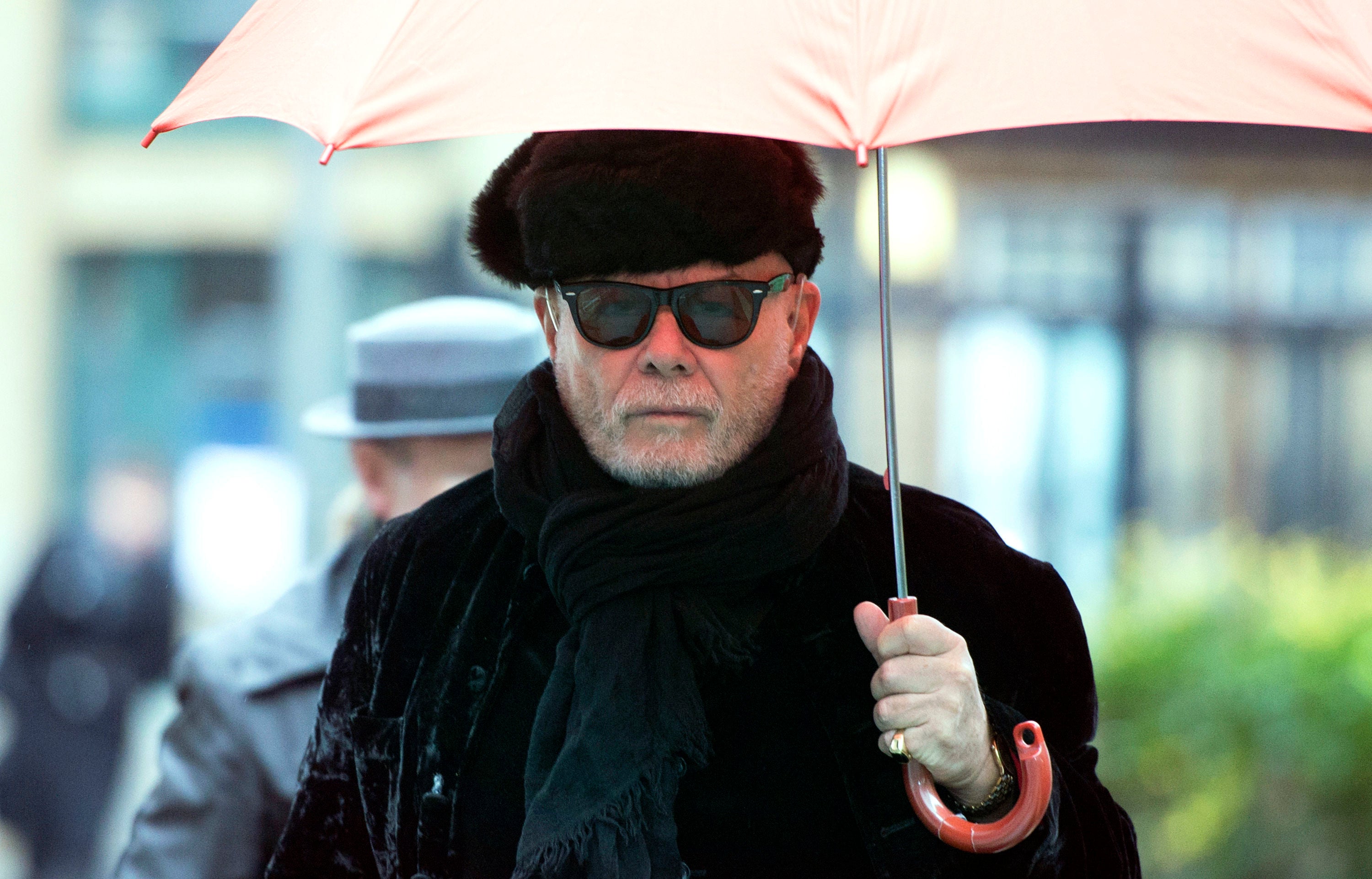 Former pop star Gary Glitter, real name Paul Gadd