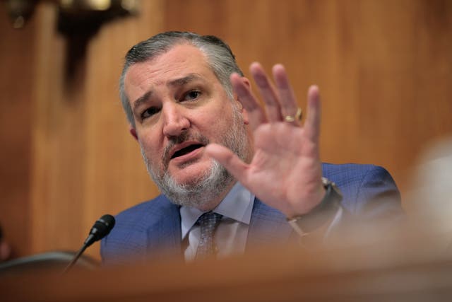 <p>Republican Sen. Ted Cruz of Texas defended President Donald Trump’s power to bomb Iran if necessary.</p>