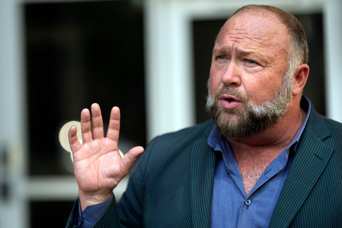 Alex Jones accused of trying to shield assets as Sandy Hook families seek payment on $1B judgment