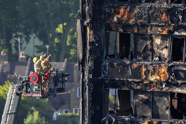 The devastating Grenfell fire in 2017 claimed 72 lives (Rick Findler/PA)