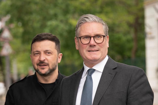 <p>Sir Keir Starmer and Volodymyr Zelensky have spoken, No 10 said</p>