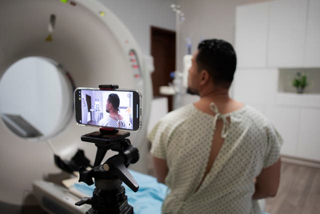 <p>The Society of Radiographers (SoR) said filming NHS staff and treatments places undue stress on health professionals</p>