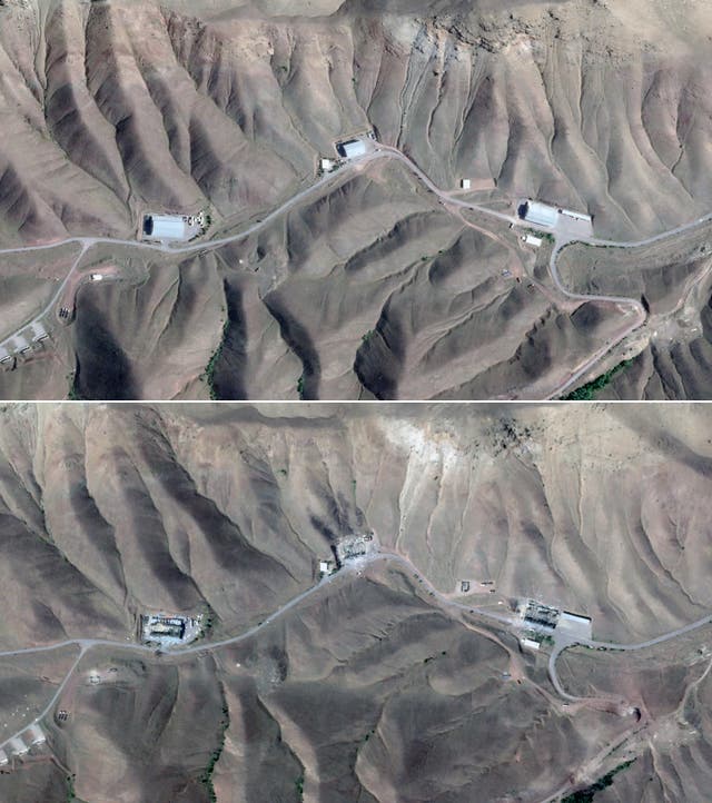 Satellite images show impact of Israeli strikes on Iranian missile and ...