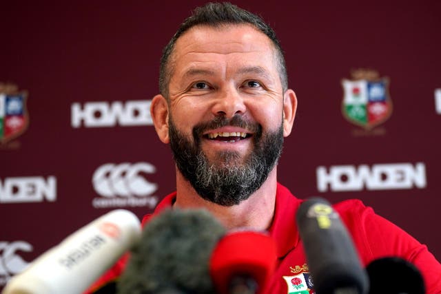Andy Farrell was appointed British and Irish Lions head coach in January 2024 (Yui Mok/PA)