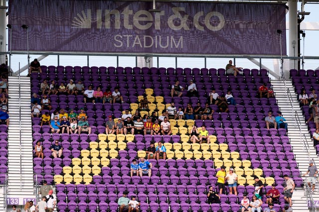 FIFA has defended ticket sales at the Club World Cup after another sparse attendance at the match between Ulsan HD and Mamelodi Sundowns on Tuesday (John Raoux/AP)
