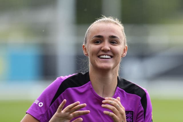 Georgia Stanway says England players are helping family members with travel costs to get to Switzerland (Nick Potts/PA).