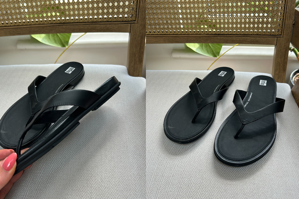 Best flip flops IndyBest review Fit Flop Gracie leather flip flops