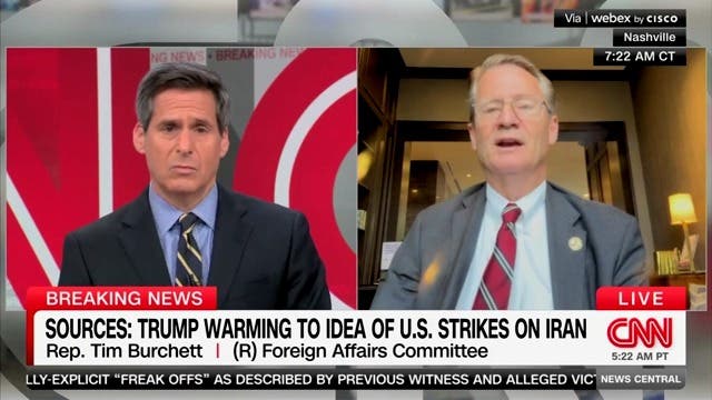 <p>Rep. Tim Burchett appears to side with Tucker Carlson amid the MAGA conflict over America's support of Israel's war with Iran, calling members of his own party ‘war pimps.’</p>