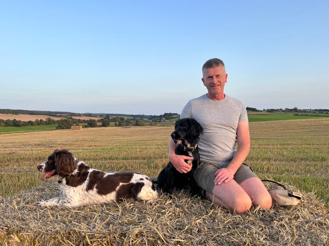 <p>Edward Cavenagh-Mainwaring was left feeling 'bereaved' when around 260 acres were bought from his dairy farm through a compulsory purchase order by the Department for Transport</p>