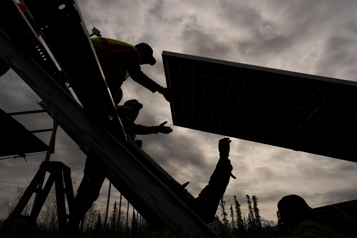 In rural Alaska, a village turns to solar and biomass energies to cut diesel and save money