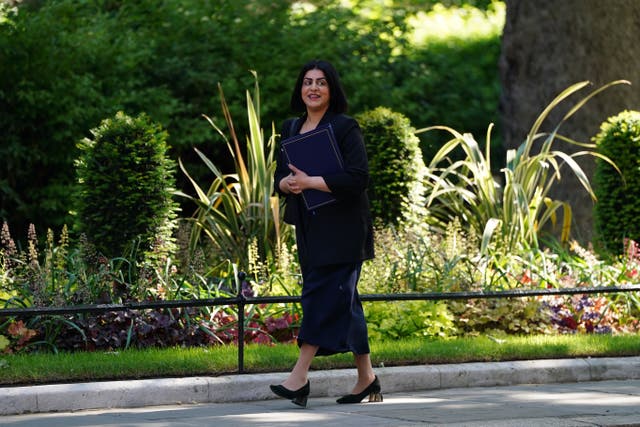 Lord Chancellor and Justice Secretary Shabana Mahmood arrives in Downing Street, London, for a Cabinet meeting. Picture date: Tuesday May 20, 2025.
