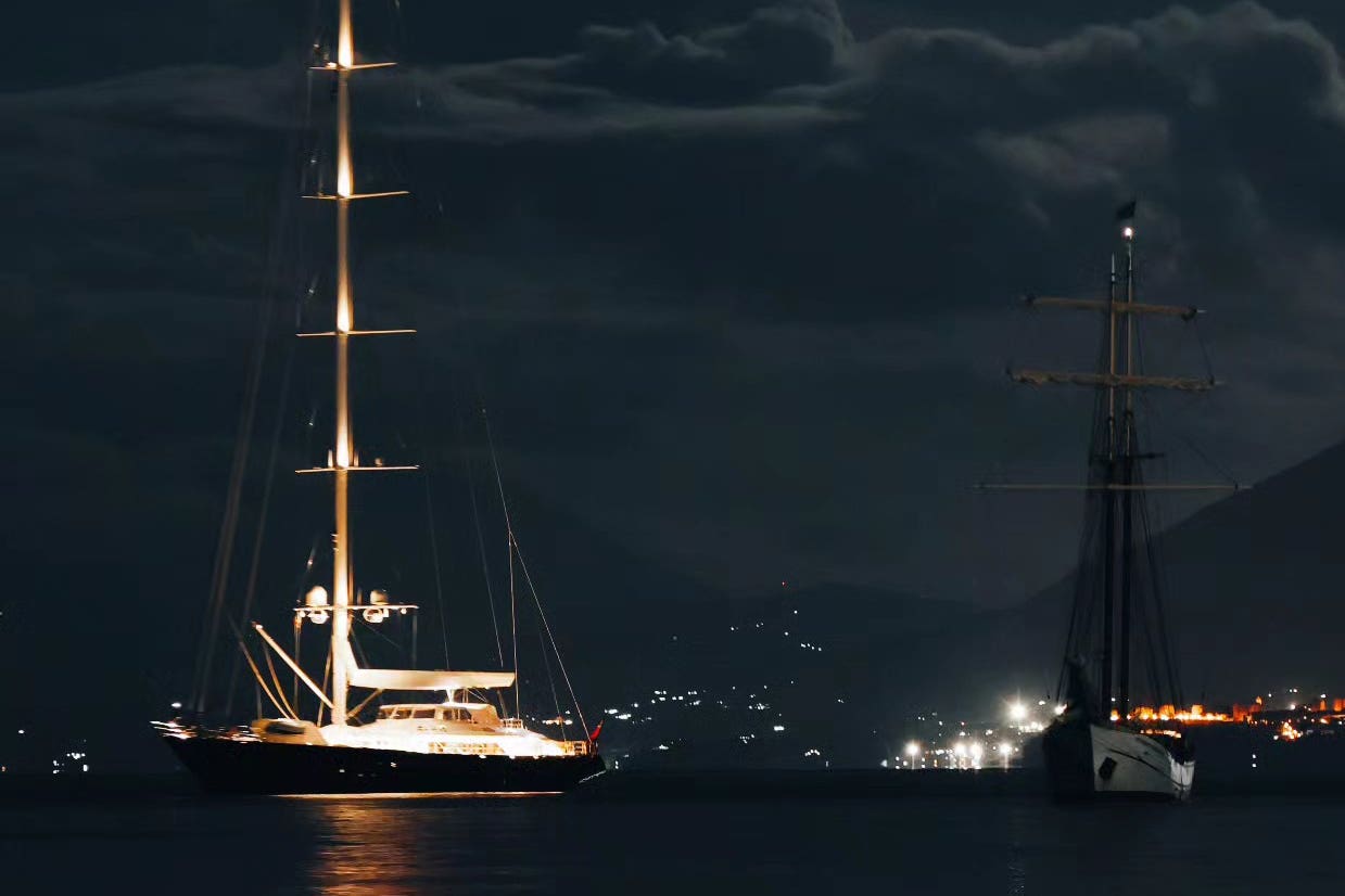 Bayesian sunk off the coast of Sicily in bad weather (Fabio La Bianca/PA)