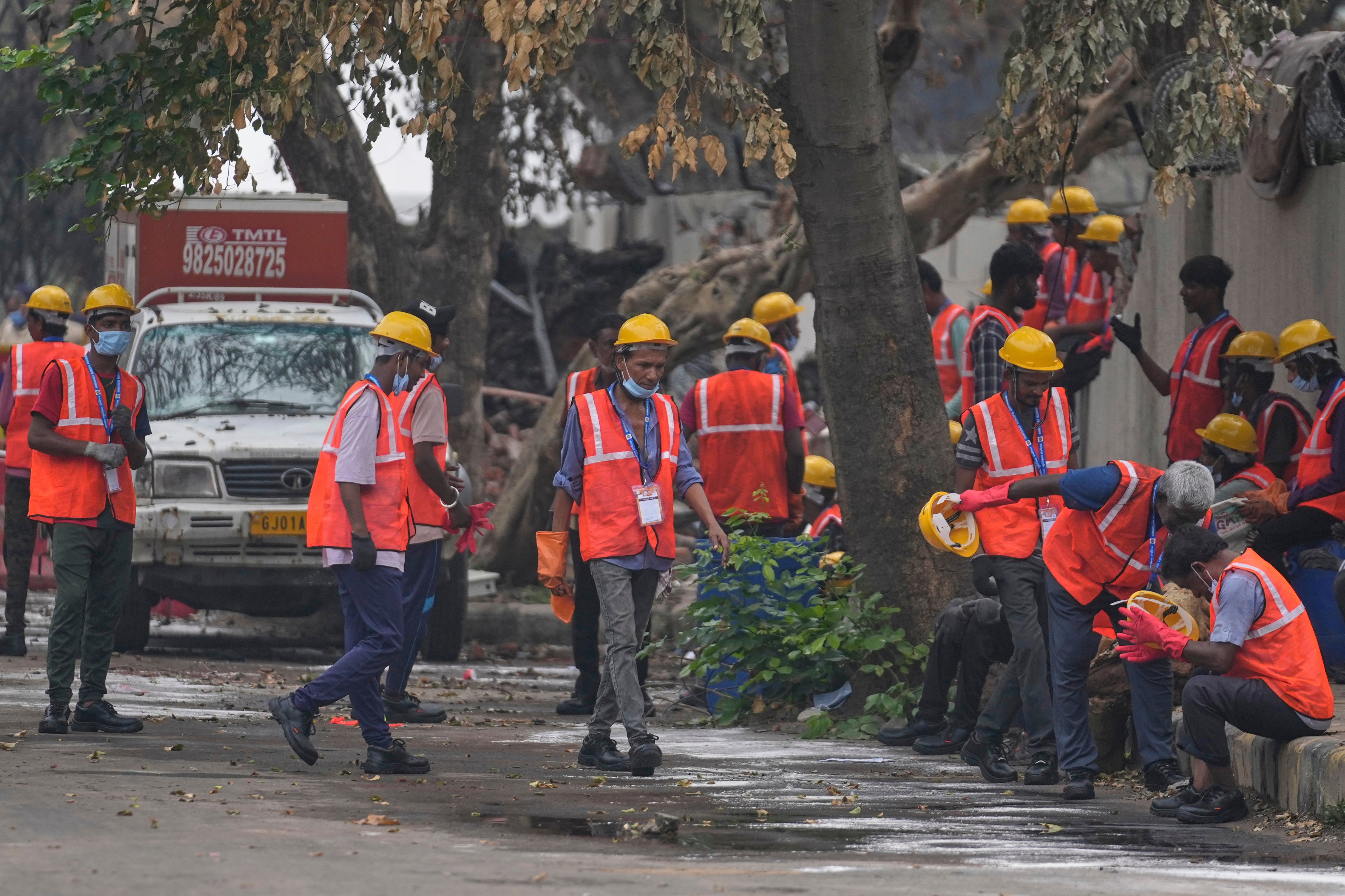 INDIA-AVIÓN ESTRELLADO