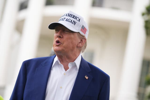 <p>Donald Trump at the White House on Wednesday June 18 2025</p>