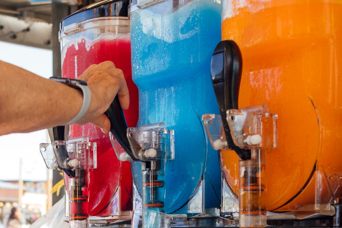 Warning issued to parents over giving young children slushie drinks