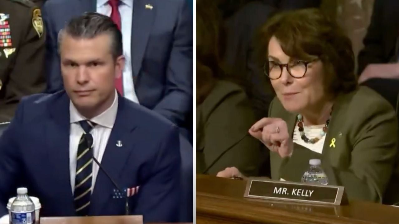 <p>Pete Hegseth questioned over General Haugh firing</p>