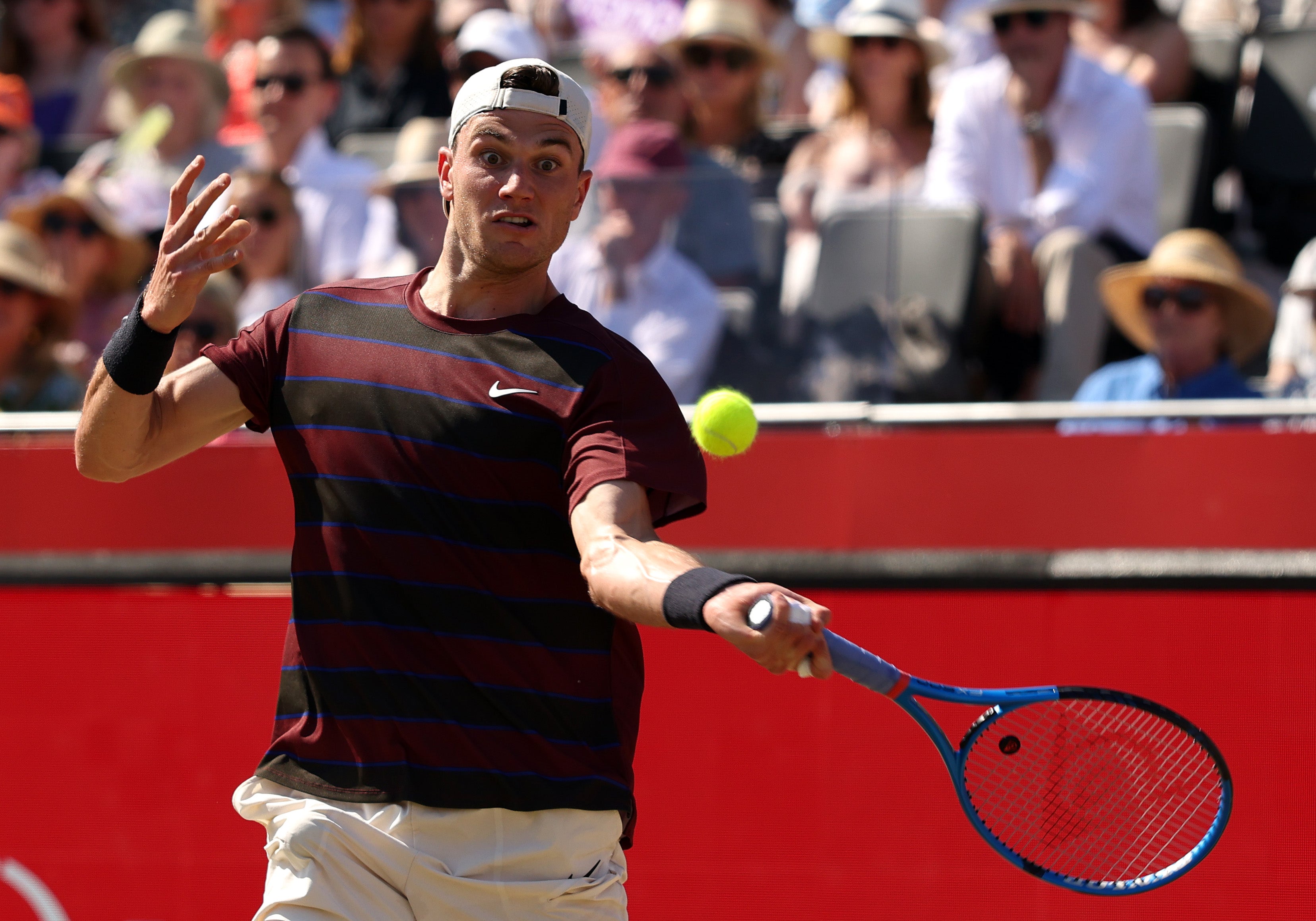 Draper's Forehand je rovnako presný a výkonný ako predtým