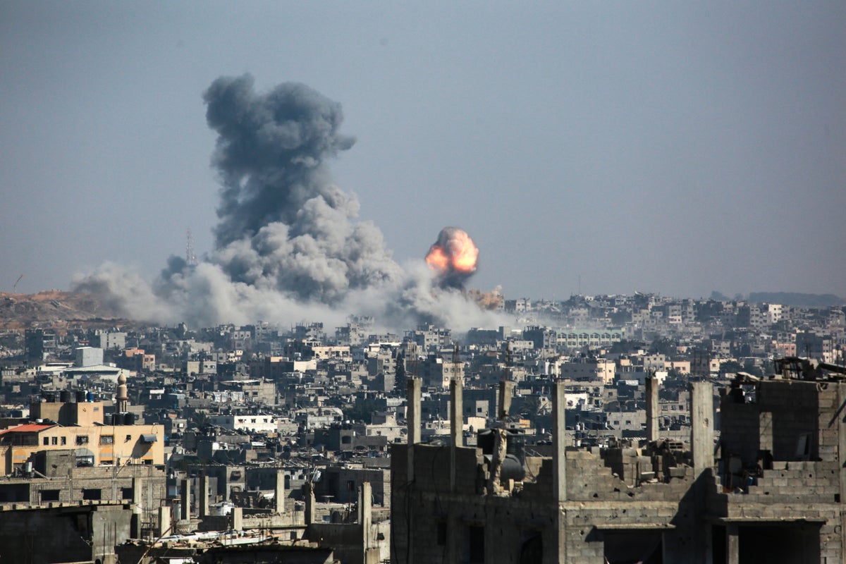 Israeli attacks kill dozens in Gaza in 24 hours as world focus shifts to Iran