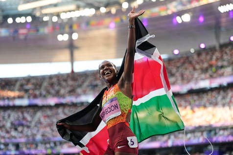 <p>Kipyegon 4-Minute Mile Quest</p>