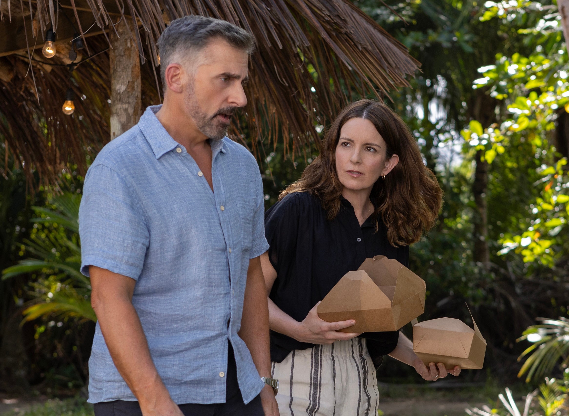 Steve Carell and Tina Fey co-starred in season one of 'The Four Seasons' as Nick and Kate