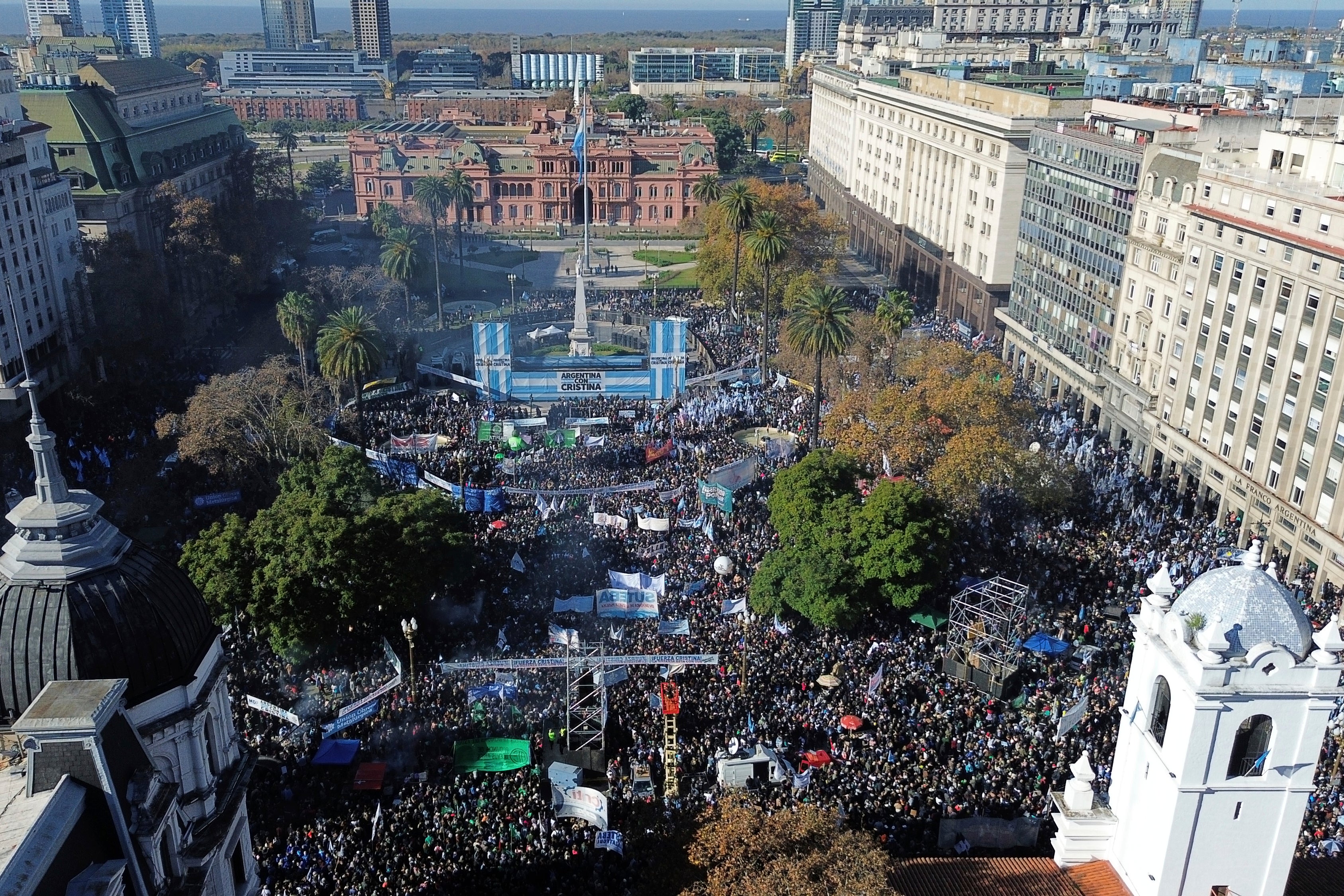 Argentina Fernandez Protest