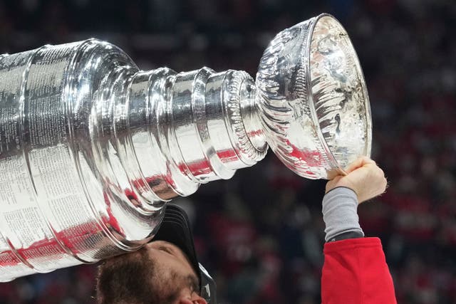 Panthers Stanley Cup Damaged Hockey