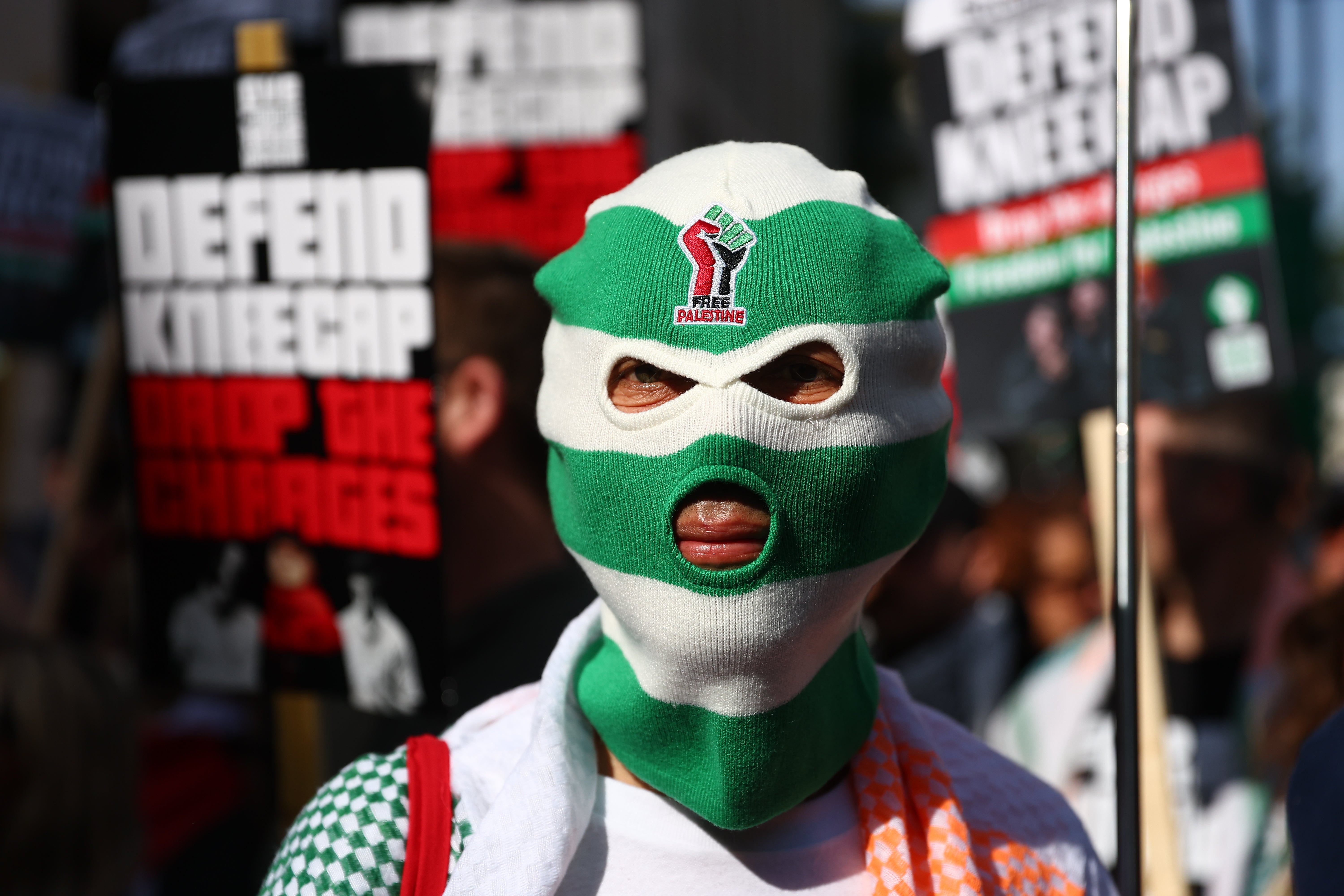 Fans gathered outside Westminster Magistrates’ Court on Wednesday