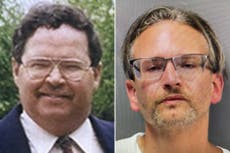 Son, long thought to have nothing to do with his father’s 2003 death, arrested on second-degree murder charges