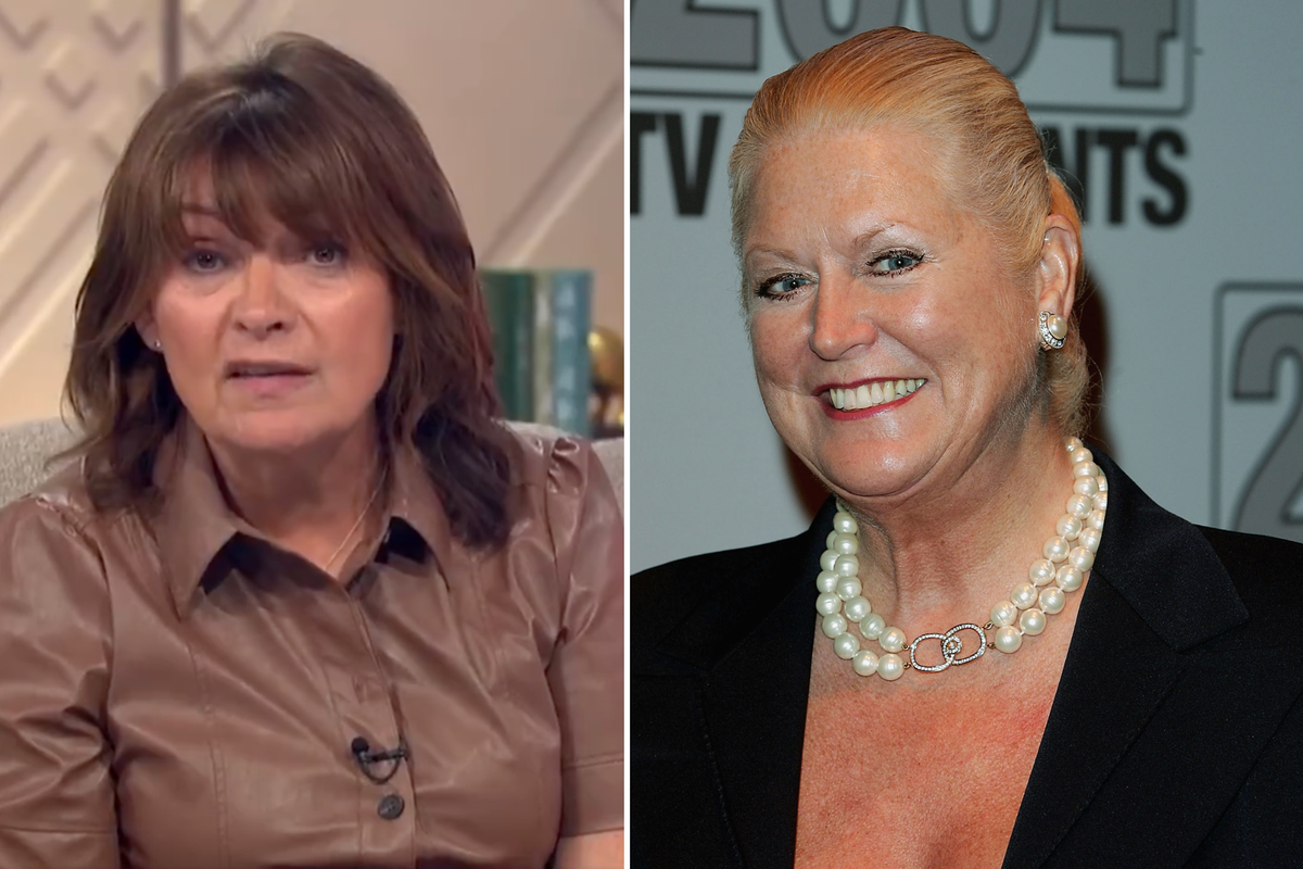 Lorraine Kelly criticised for tone of live announcement reporting Kim Woodburn’s death