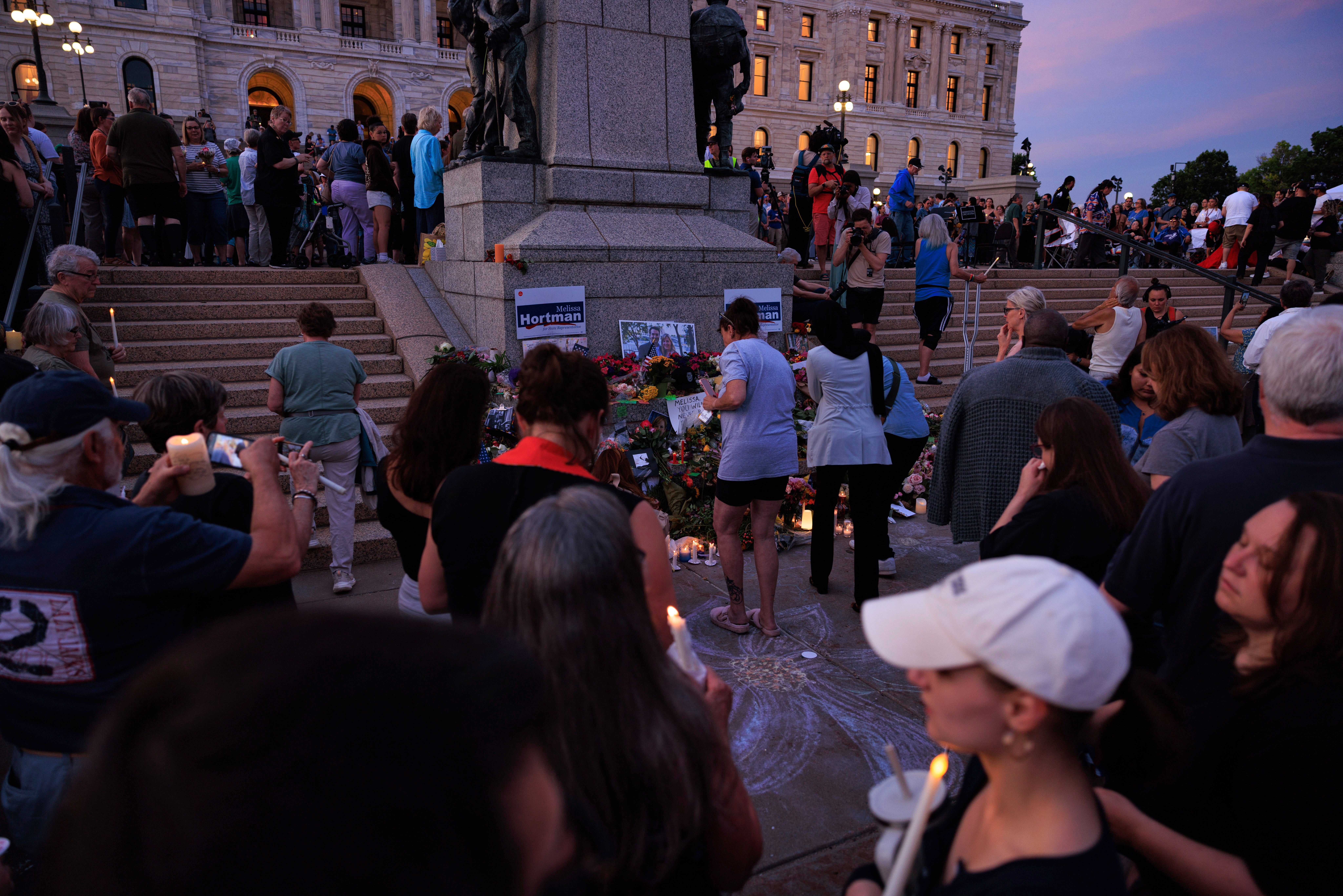 Minnesota Lawmakers Shot Vigil