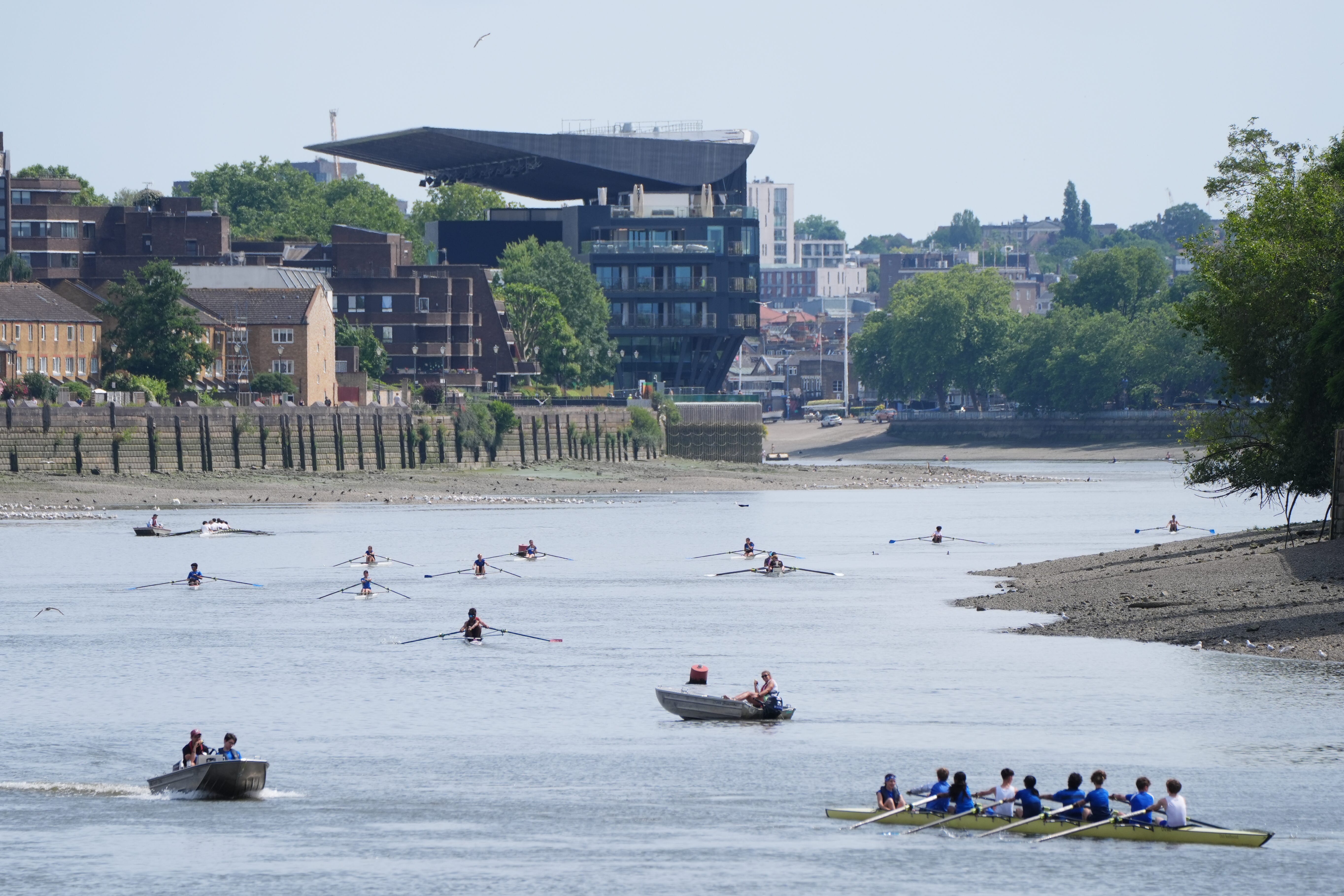 London Fire Brigade have attended more than 280 water-related incidents so far this year, including incidents such as sinking and capsized boats (PA)