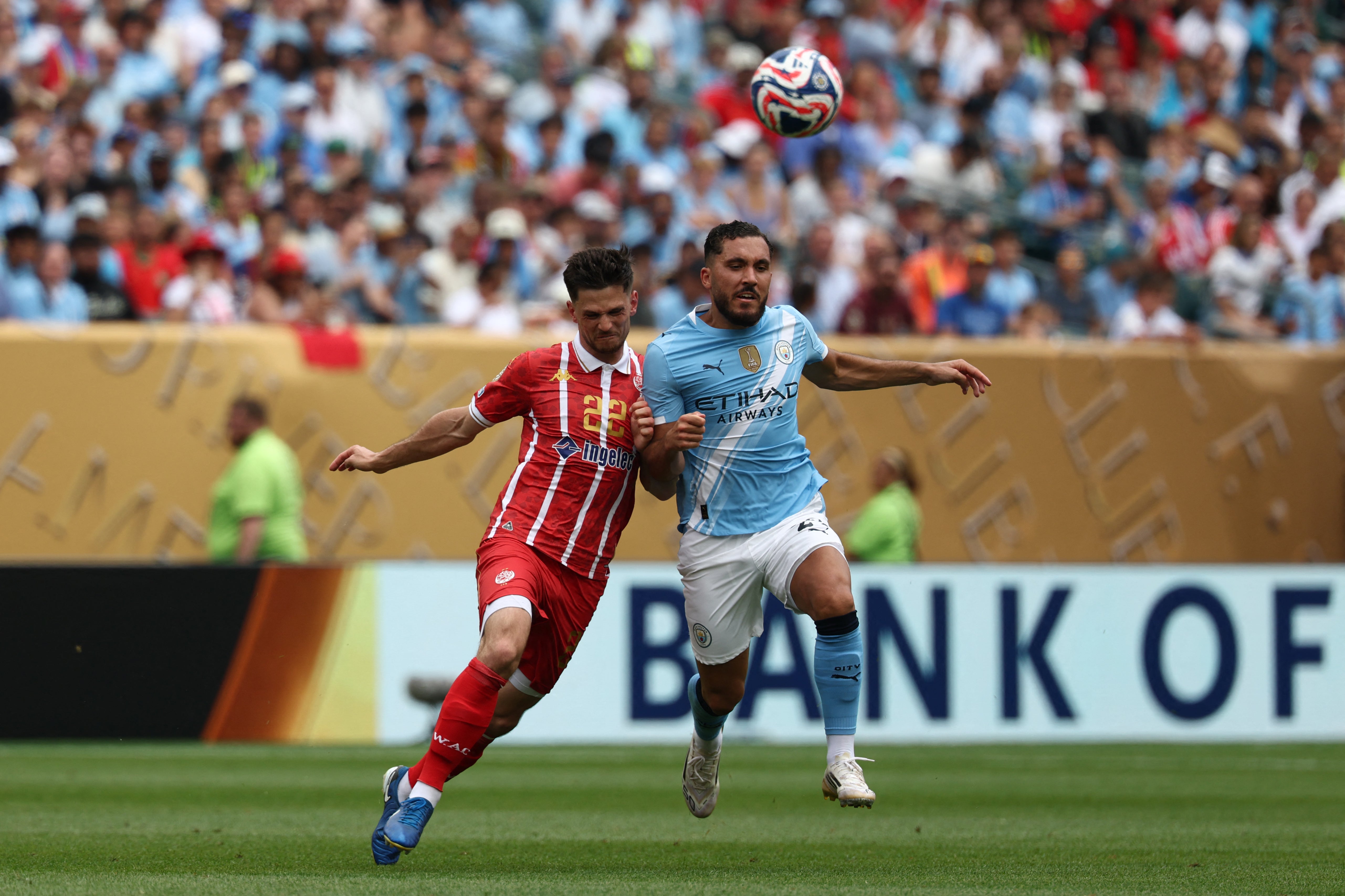 Cherki mostrou flashes de sua qualidade contra Wydad