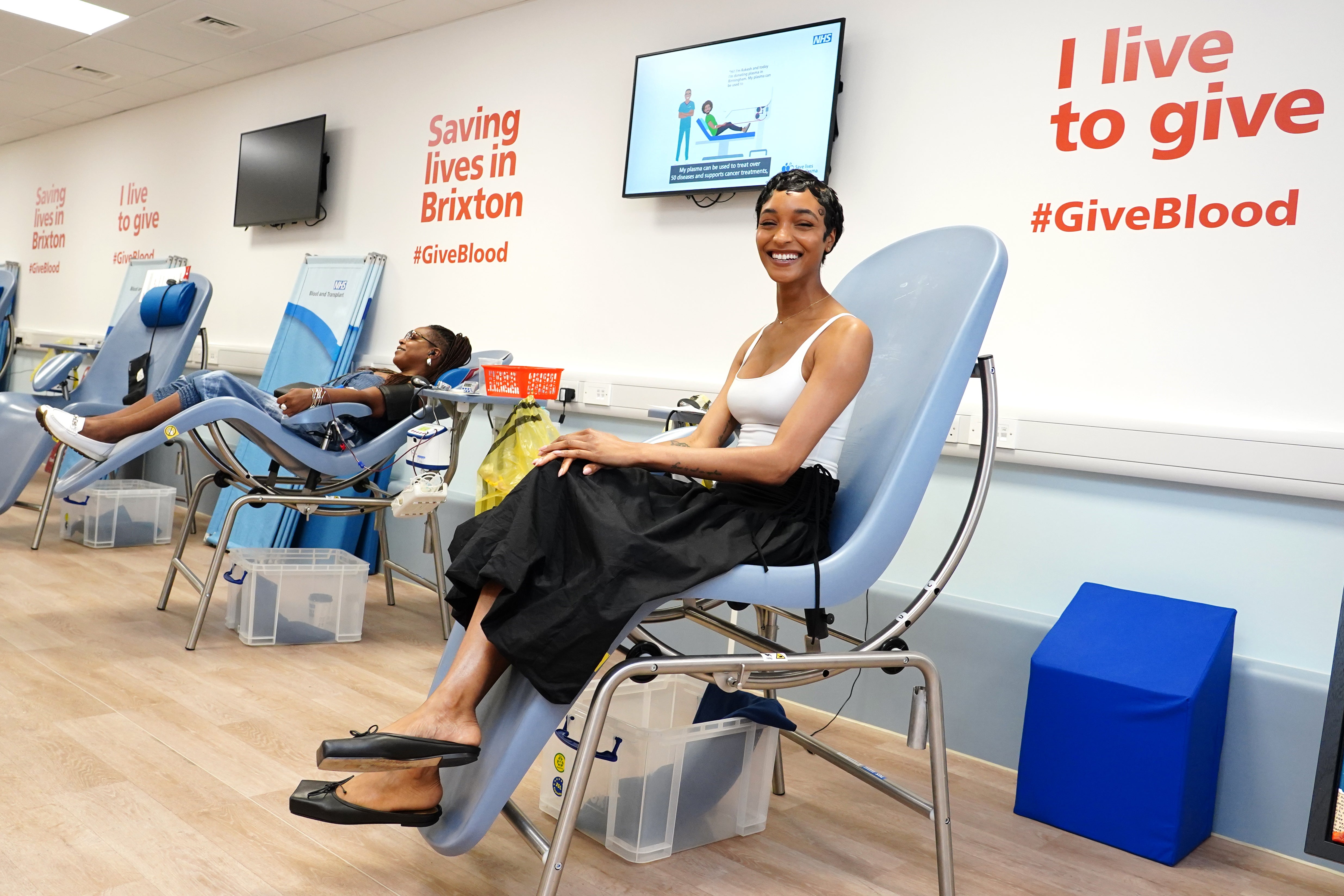 More individuals have been encouraged to give blood