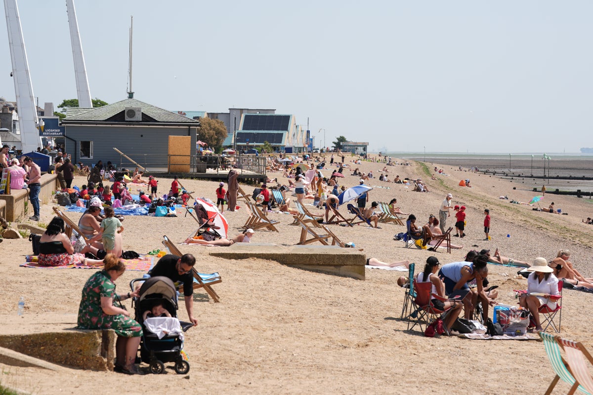 UK records new hottest day of year as temperatures soar in heatwave