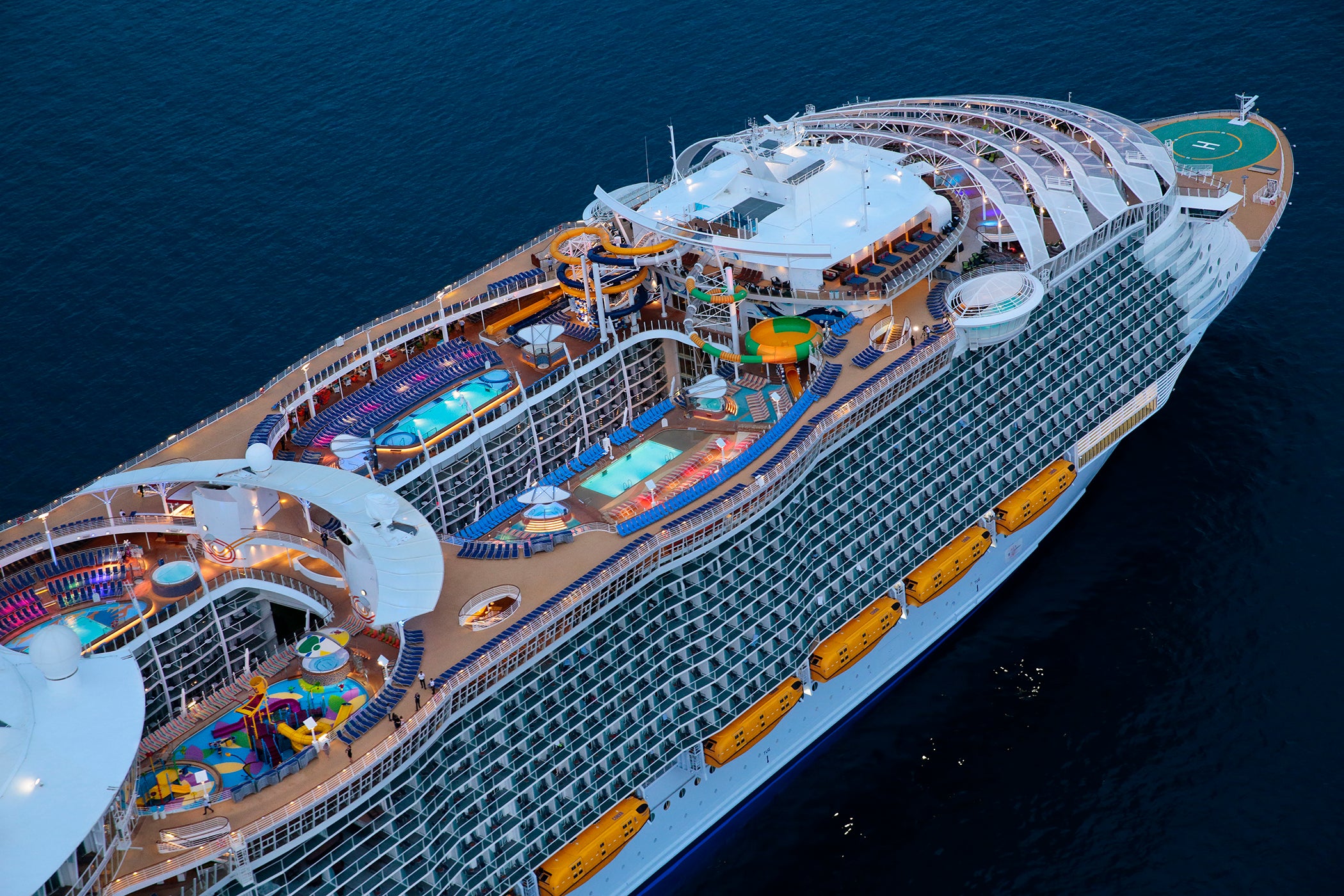 Harmony of the Seas will sail the Med and the Caribbean after its refit in 2026