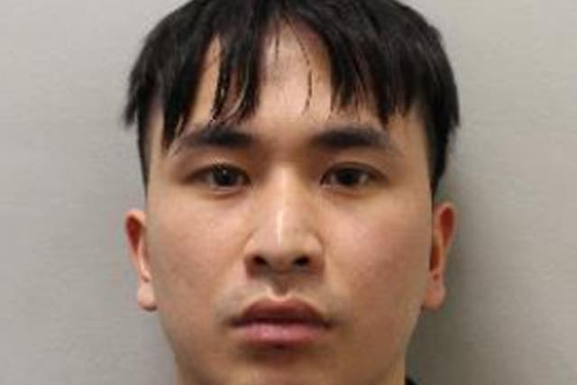 Zhenhao Zou is being sentenced at Inner London Crown Court (Metropolitan Police/PA)