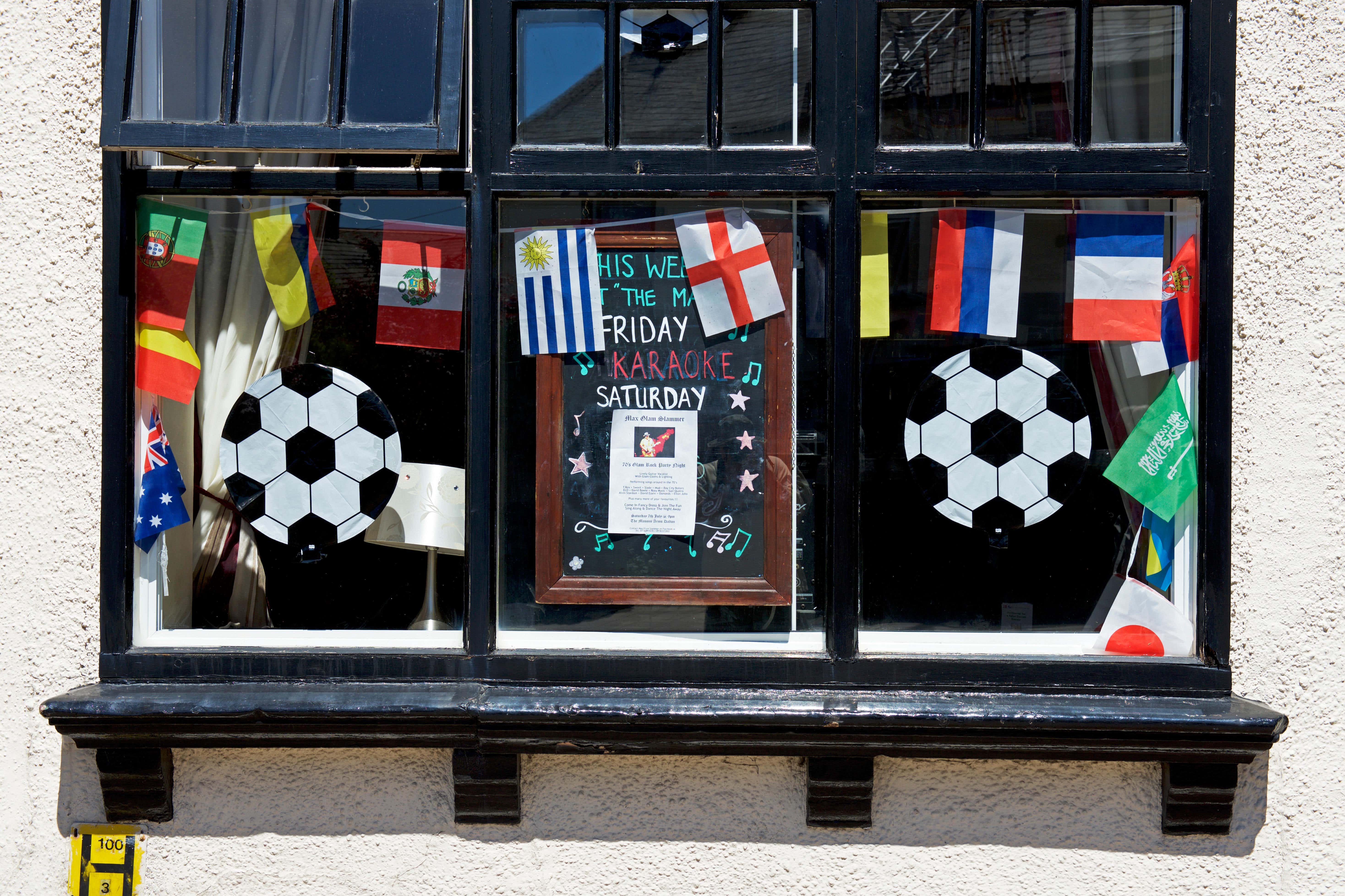 Bars will be allowed to sell alcohol until 1am, if either England or Wales – or both – reach the European Championship semi-finals or finals (Alamy/PA)