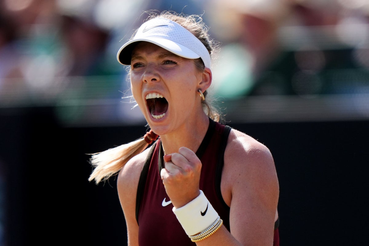 Katie Boulter extends Nottingham Open winning streak to 12 matches