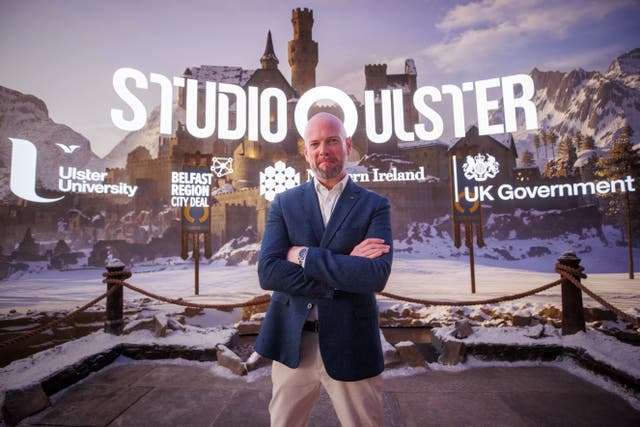 Professor Declan Keeney, co-Founder and Interim chief executive of Studio Ulster (Liam McBurney/PA)