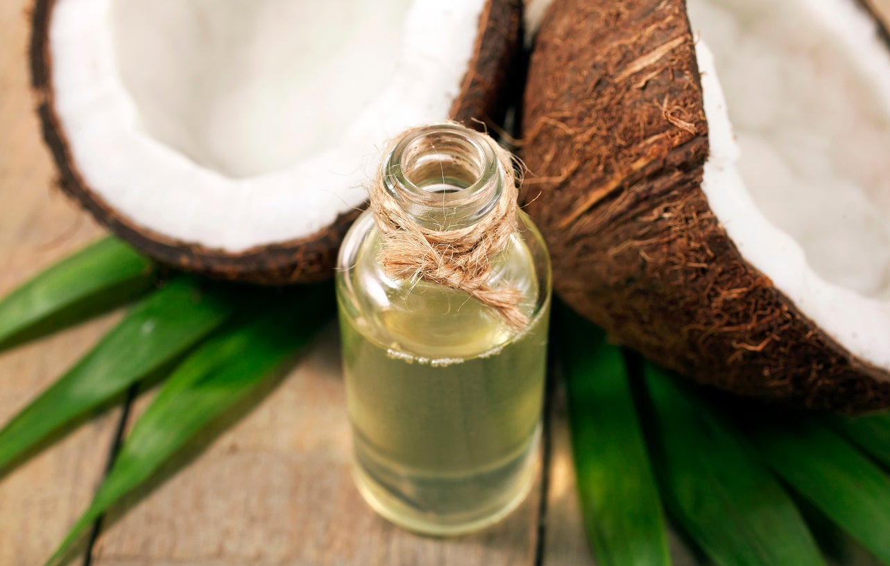 Coconut oil may be presented as healthy, but has a higher percentage of saturated fat than butter.