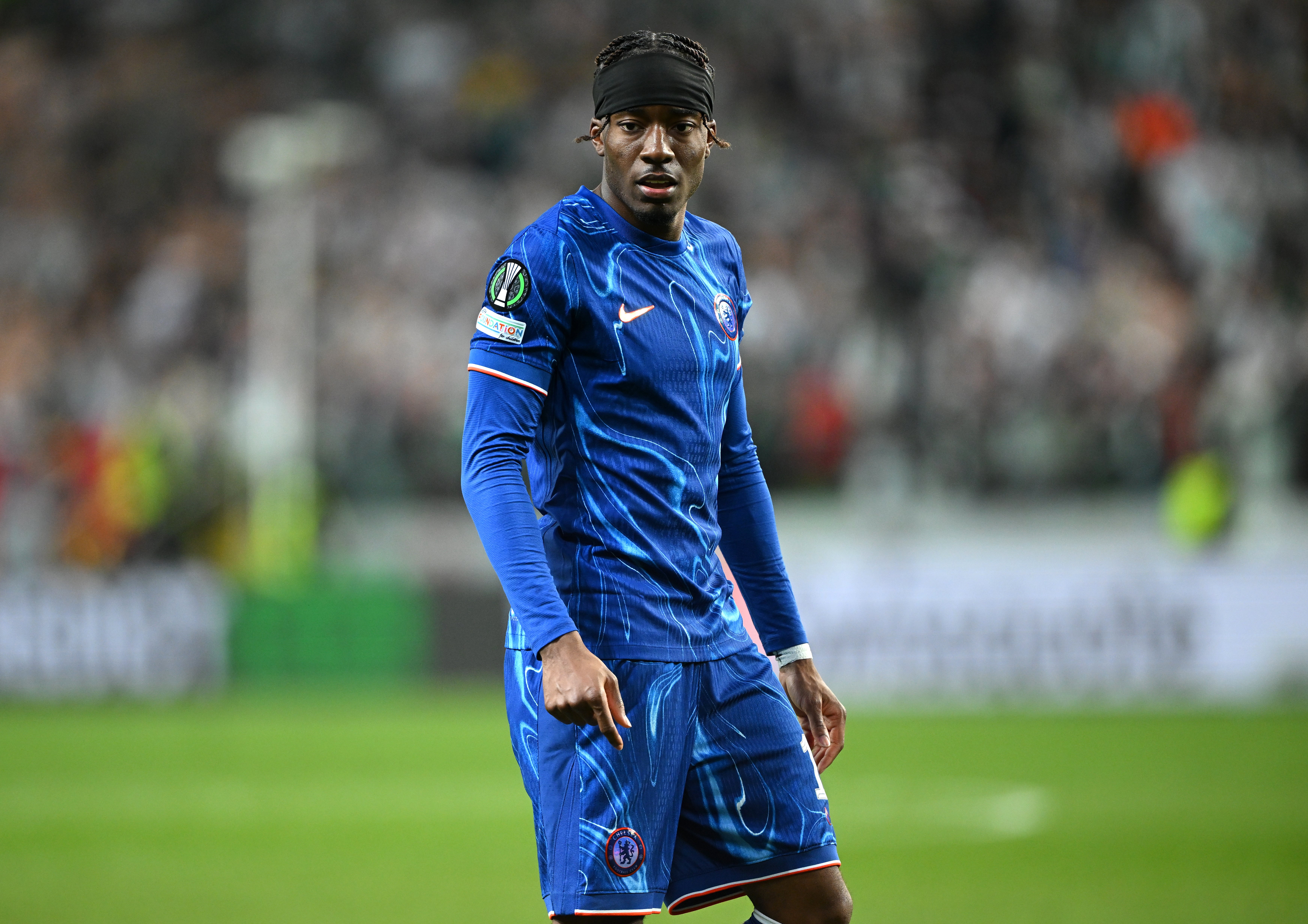 Maresca says he is planning for Noni Madueke to remain a Chelsea player (Rafal Oleksiewicz/PA)