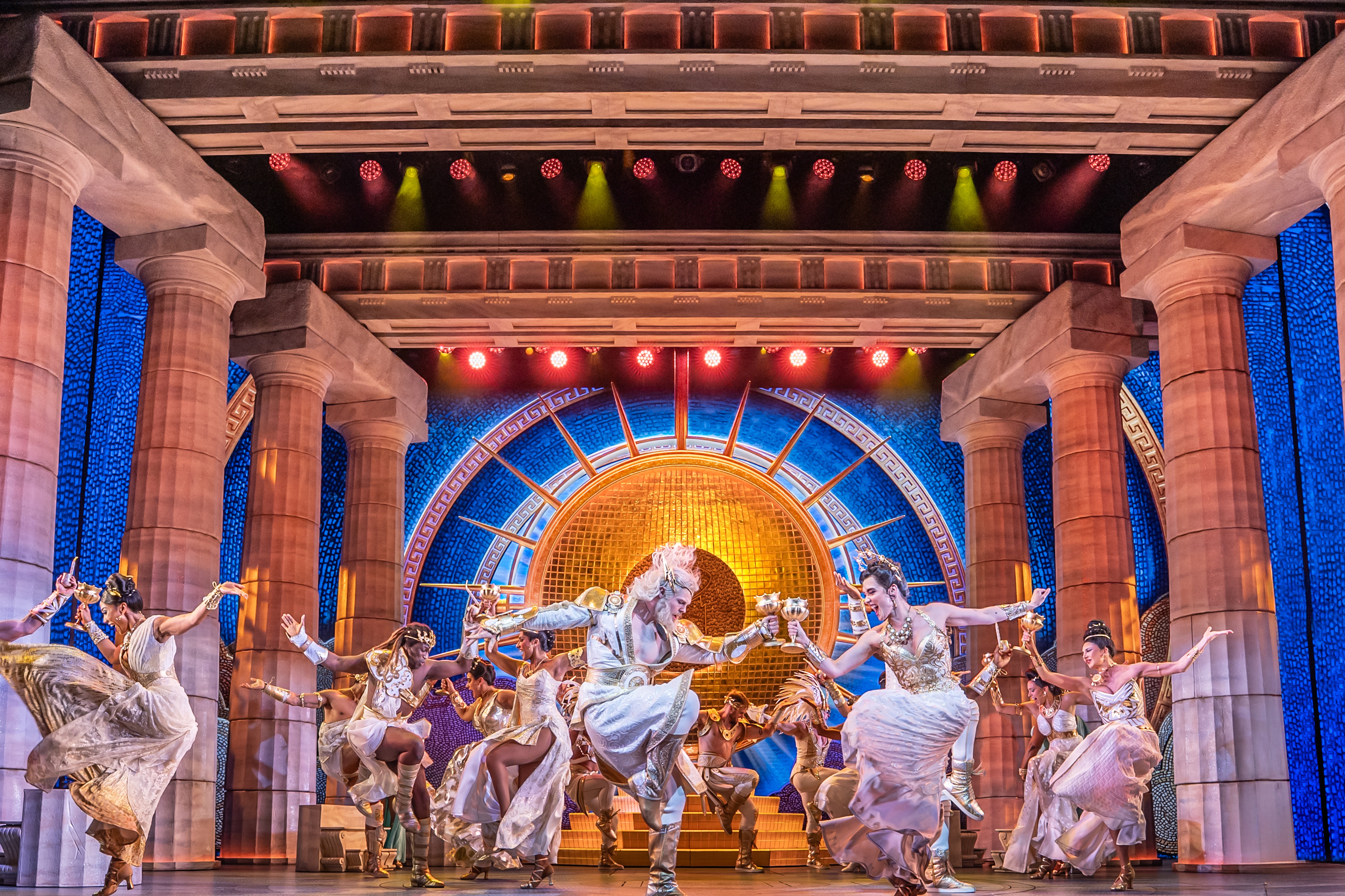 Olympus-bound: the cast of ‘Hercules’ in rehearsals