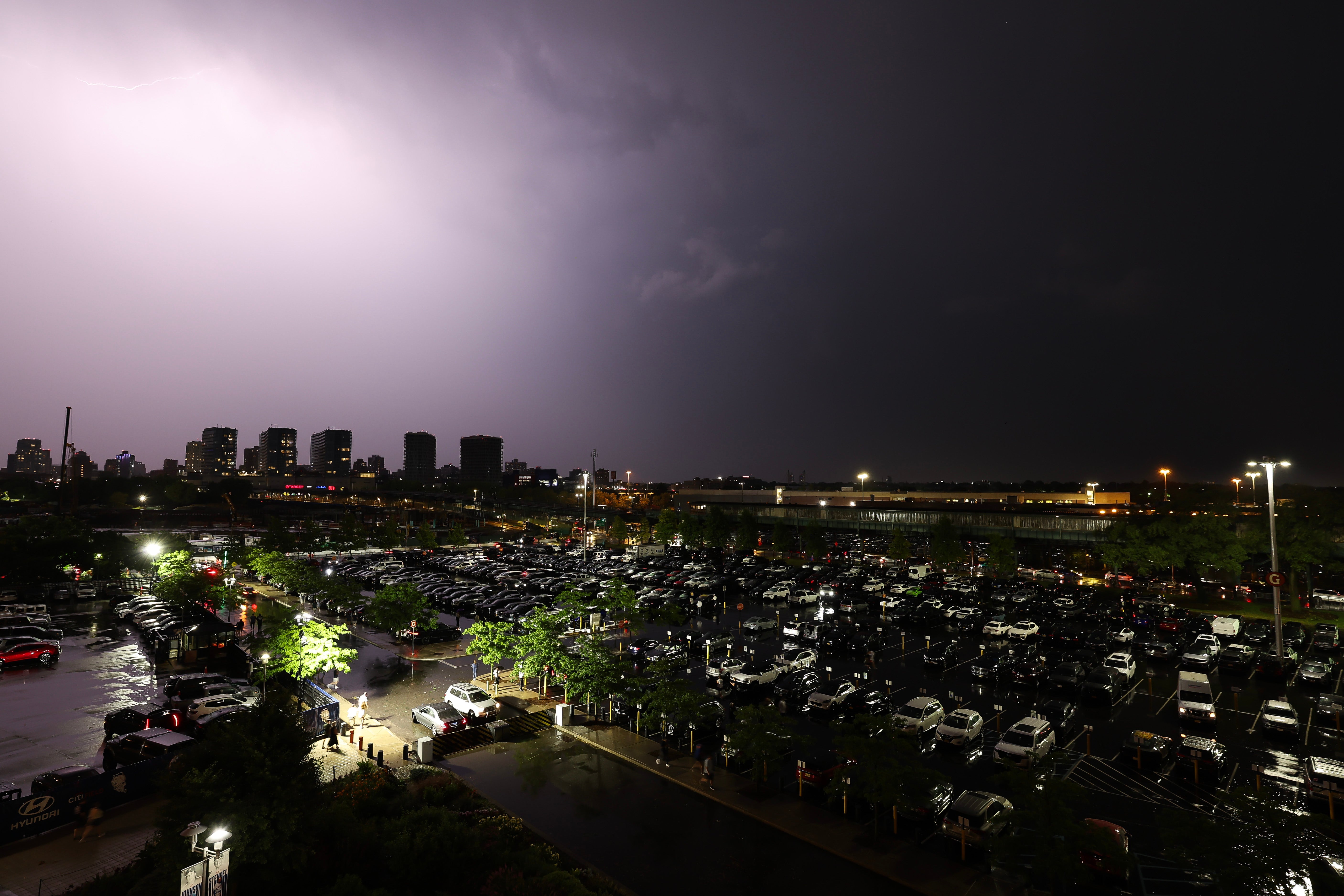 A teenager was struck by lightning in New York City’s Central Park as severe weather swept across the east coast on Thursday
